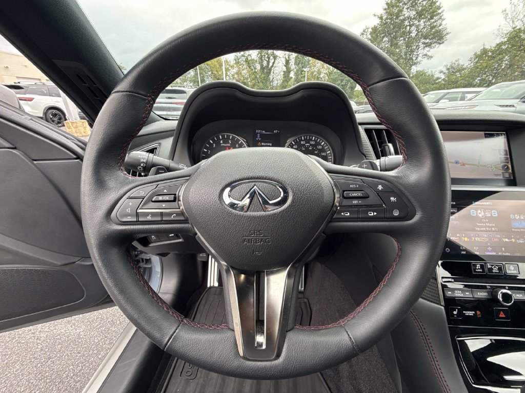 Certified 2023 INFINITI Q50 Red Sport 400 w/ Carbon Fiber Package AWD/4WD image 11