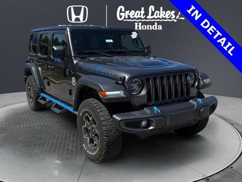 Used 2022 Jeep Wrangler Unlimited Rubicon 4xe AWD/4WD image 1
