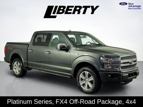 Certified 2018 Ford F150 Platinum w/ Equipment Group 701A Luxury AWD/4WD image 1