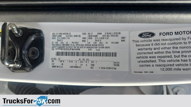 Used 2018 Ford F150 XLT w/ Equipment Group 302A Luxury AWD/4WD image 32