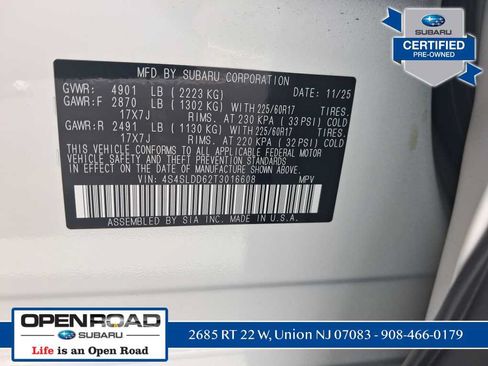 Certified 2026 Subaru Forester Premium AWD/4WD image 42