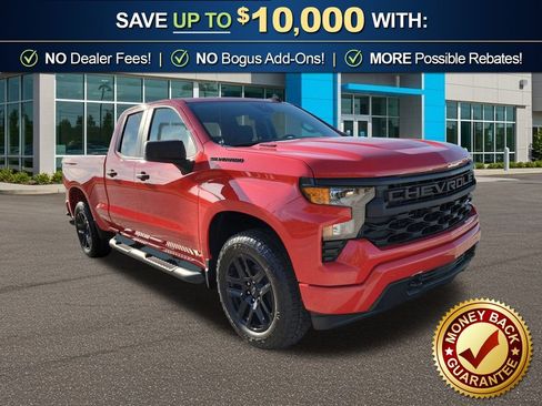 New 2026 Chevrolet Silverado 1500 Custom w/ Turbomax Blackout Package AWD/4WD image 4
