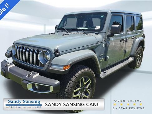 Used 2024 Jeep Wrangler Unlimited Sahara AWD/4WD image 1
