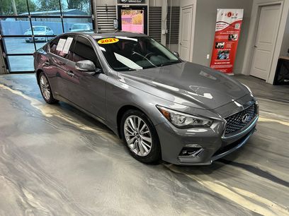 Used 2021 INFINITI Q50 Luxe w/ Cargo Package