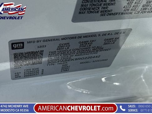 Used 2024 Chevrolet Silverado 1500 Custom RWD image 41