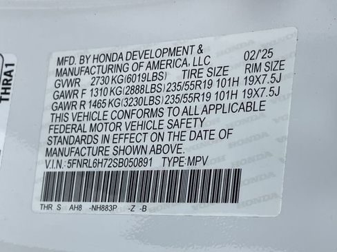 Used 2025 Honda Odyssey Sport-L image 32