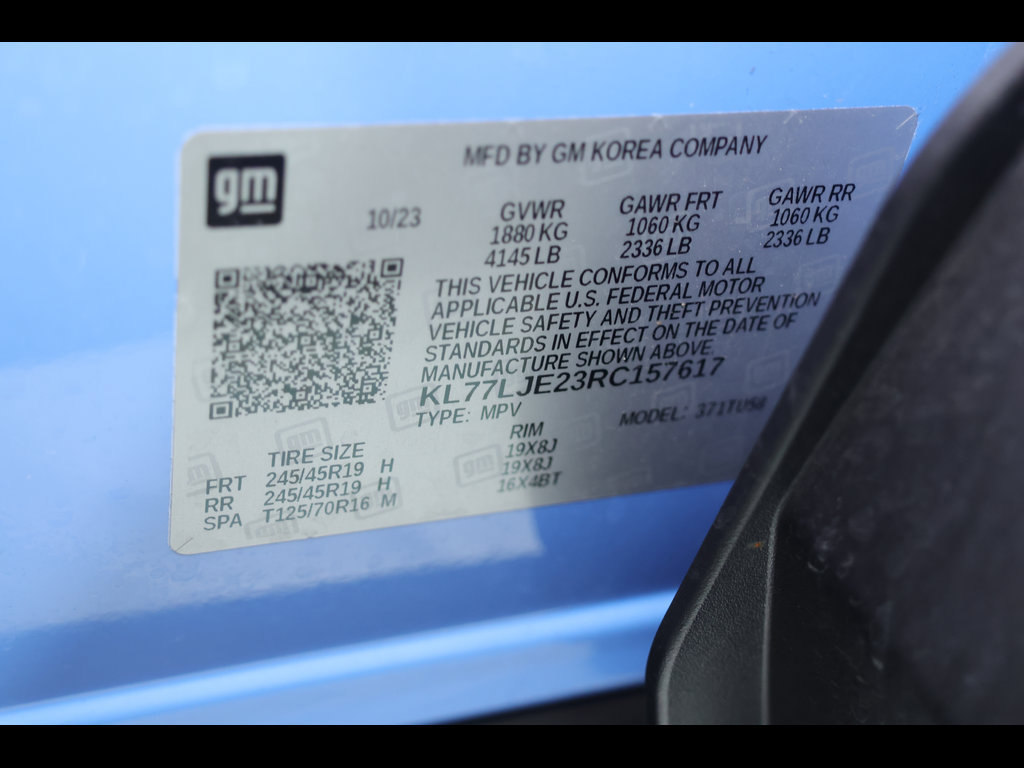 Used 2024 Chevrolet Trax RS w/ Sunroof Package FWD image 29