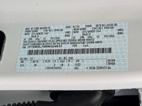 Used 2024 Ford F150 Lightning Lariat image 30