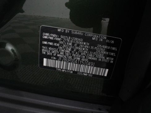 New 2026 Subaru Outback Limited AWD/4WD image 36