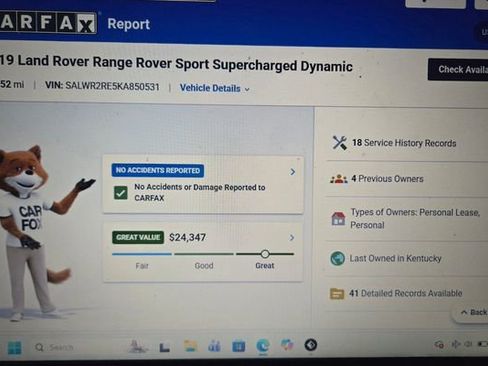 Used 2019 Land Rover Range Rover Sport Supercharged AWD/4WD image 54