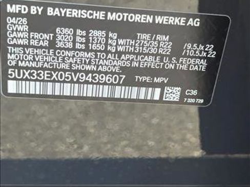 New 2027 BMW X6 xDrive40i w/ Executive Package AWD/4WD image 16