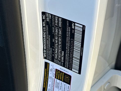 New 2025 Mercedes-Benz EQE AMG 4MATIC SUV image 43