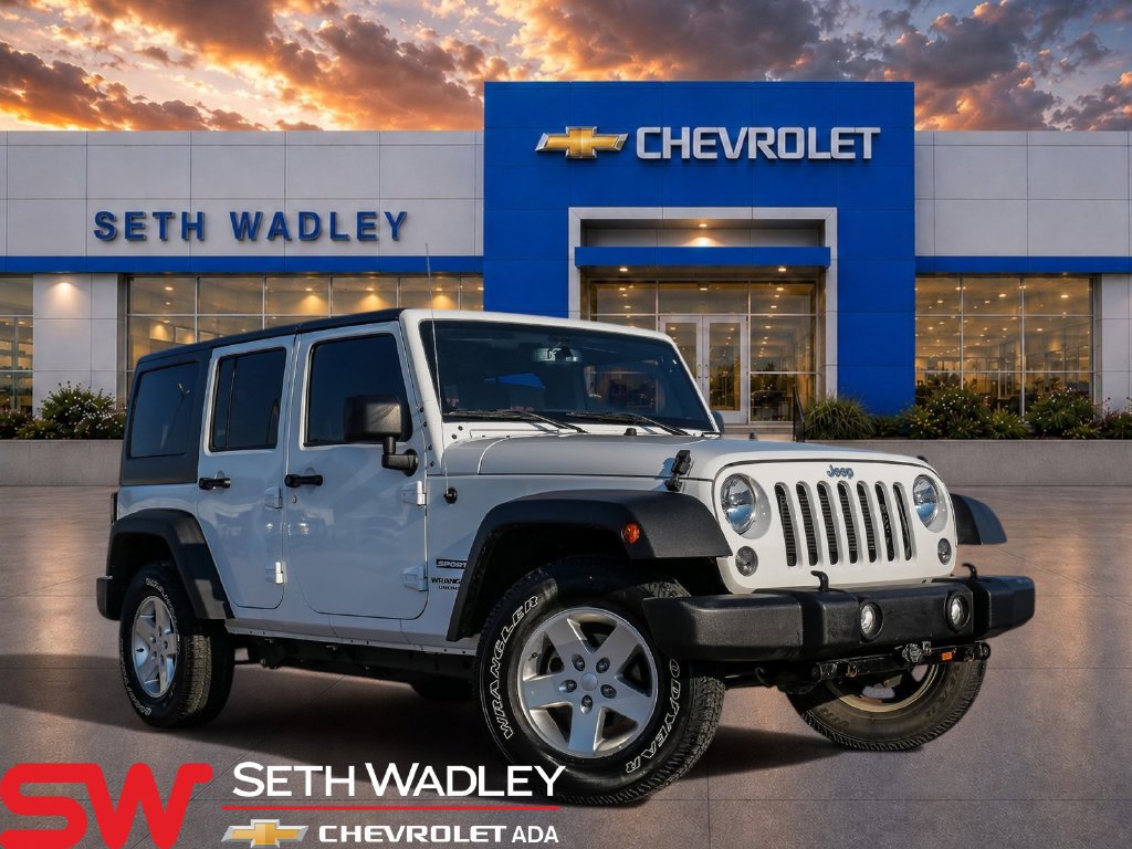 Used 2016 Jeep Wrangler Unlimited Sport w/ Quick Order Package 24S AWD/4WD image 1