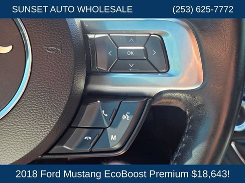 Used 2018 Ford Mustang Premium RWD image 28