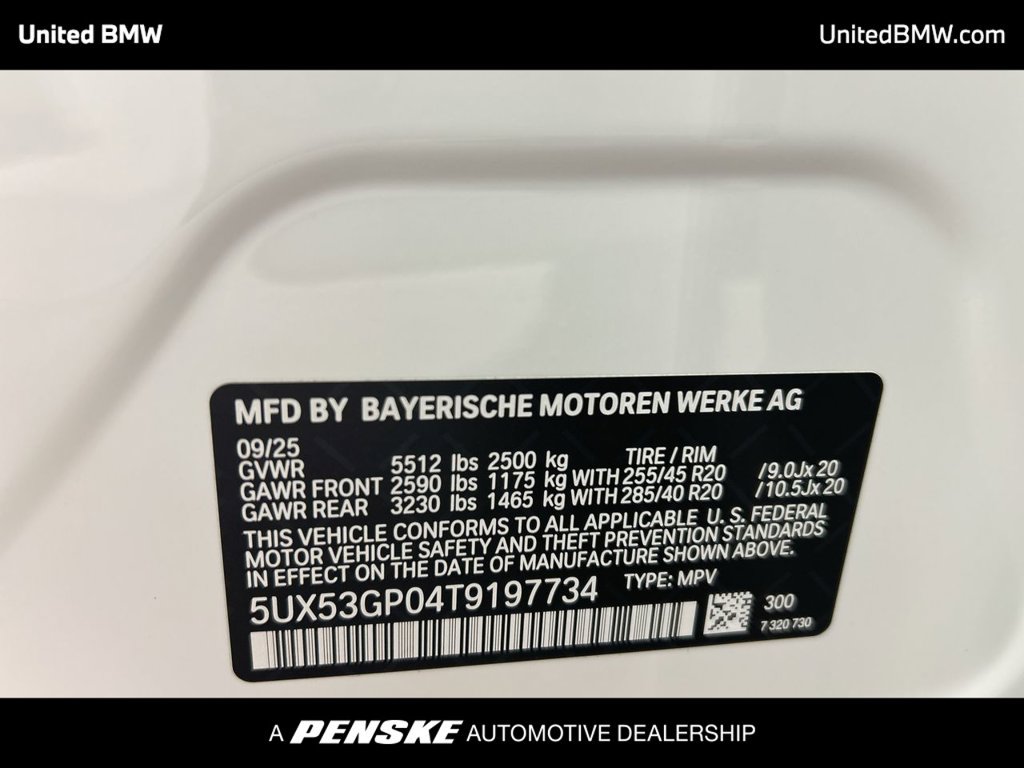 Used 2026 BMW X3 xDrive30i w/ M Sport Package AWD/4WD image 23