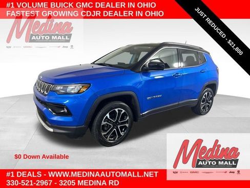 Used 2022 Jeep Compass Limited AWD/4WD image 1