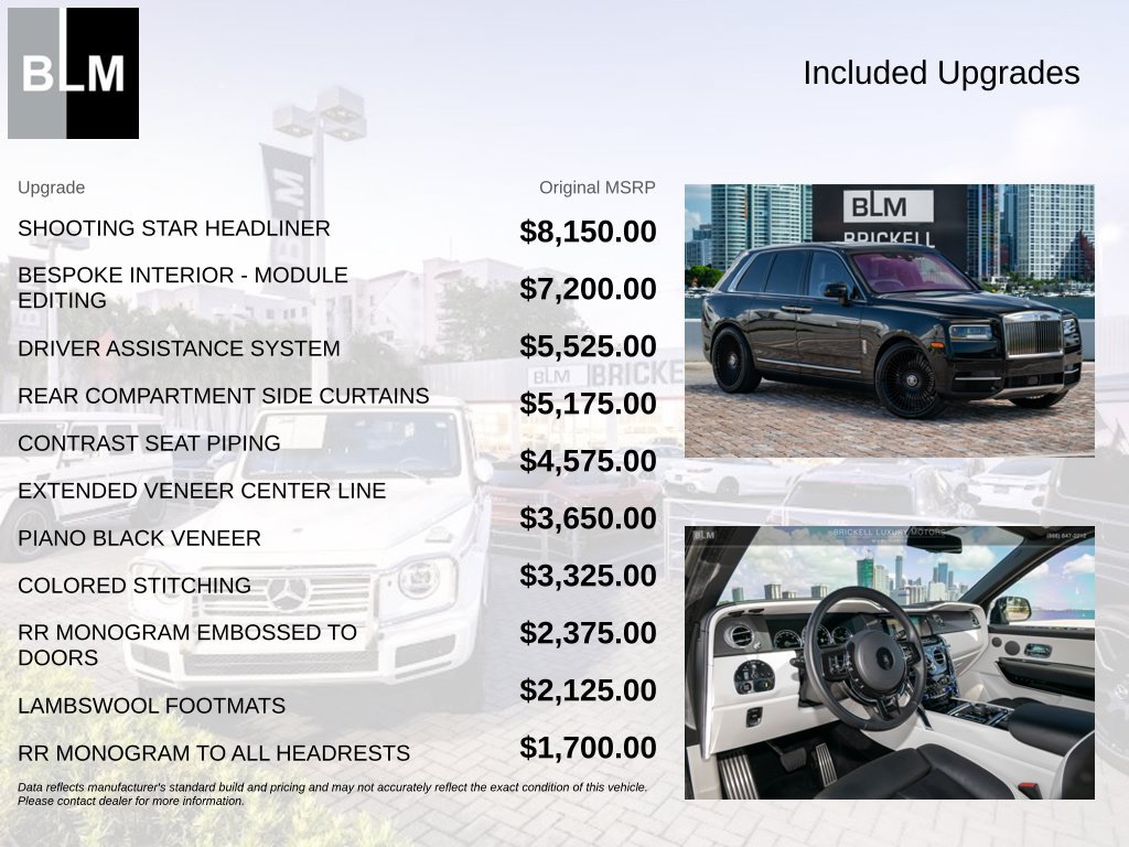 Used 2022 Rolls-Royce Cullinan AWD/4WD image 9