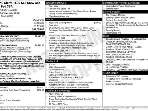 Used 2015 GMC Sierra 1500 SLE w/ All-Terrain Package image 3