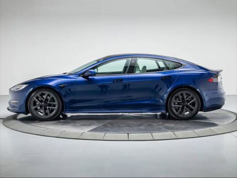 Used 2021 Tesla Model S Plaid AWD/4WD image 2