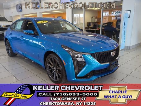 Certified 2025 Cadillac CT5 V w/ Technology Package AWD/4WD image 1
