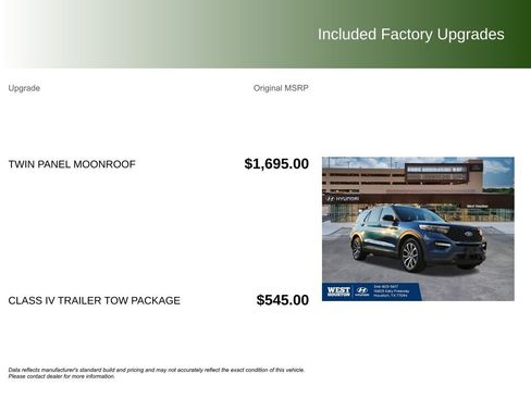 Used 2023 Ford Explorer ST-Line w/ Class IV Trailer Tow Package image 9