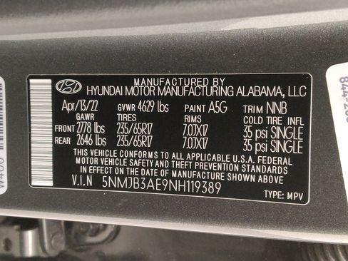 Used 2022 Hyundai Tucson SEL FWD image 33