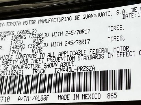 New 2025 Toyota Tacoma SR5 image 26