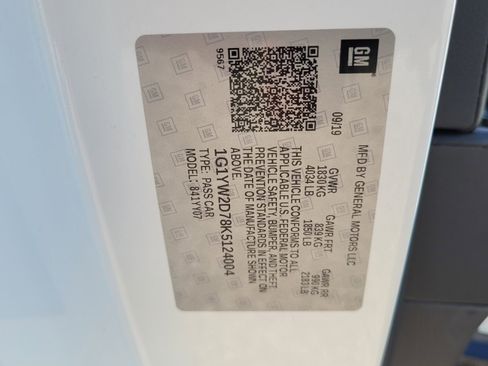 Used 2019 Chevrolet Corvette Grand Sport w/ Battery Protection Package image 17