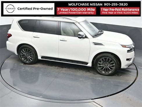 Certified 2024 Nissan Armada Platinum w/ Captain's Chairs Package image 35