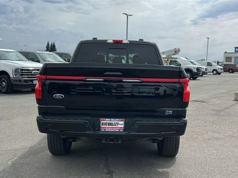 Certified 2022 Ford F150 Lightning Lariat w/ Max Trailer Tow Package AWD/4WD image 4