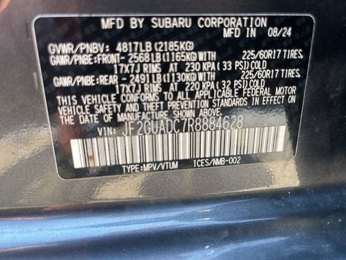 Used 2024 Subaru Crosstrek 2.0i Premium AWD/4WD image 13
