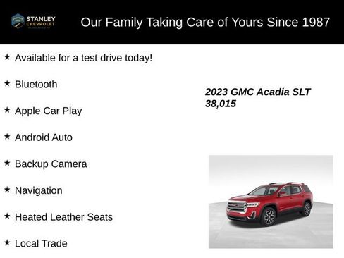 Used 2023 GMC Acadia SLT AWD/4WD image 9