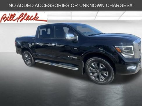 Used 2023 Nissan Titan Platinum Reserve w/ Off Road Protection Package AWD/4WD image 2