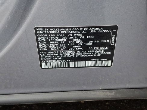 Certified 2023 Volkswagen Atlas SE AWD/4WD image 27