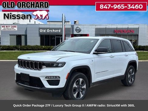 Used 2022 Jeep Grand Cherokee Limited 4xe w/ Luxury Tech Group II AWD/4WD image 1