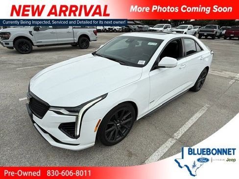 Used 2021 Cadillac CT4 V w/ Technology Package AWD/4WD image 1