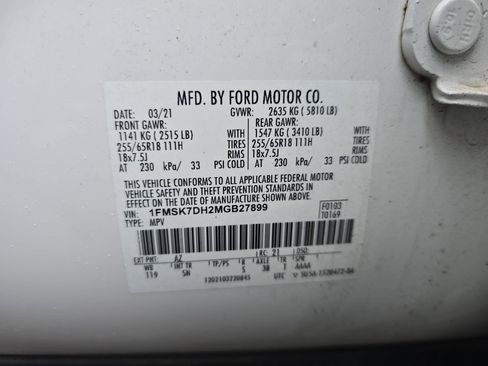 Used 2021 Ford Explorer XLT w/ Equipment Group 202A image 39