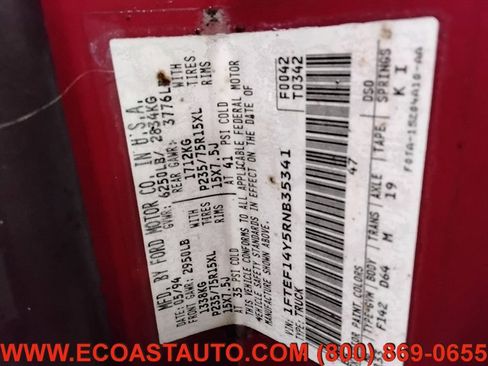 Used 1994 Ford F150 4x4 Regular Cab image 17