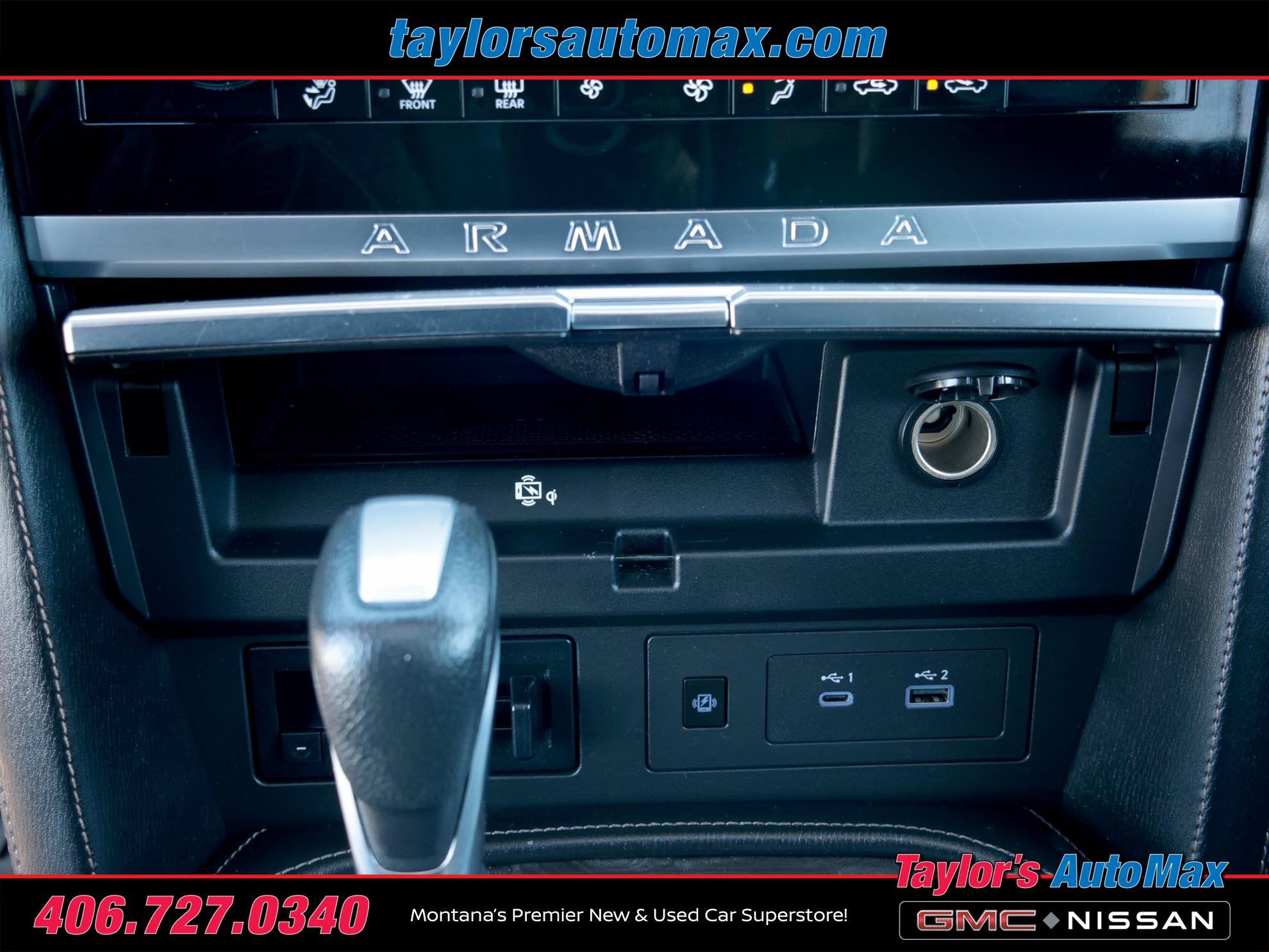 Used 2023 Nissan Armada Platinum w/ Captain's Chairs Package AWD/4WD image 28