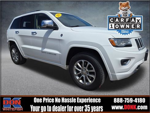 Used 2015 Jeep Grand Cherokee Overland w/ Advanced Technology Group AWD/4WD image 1
