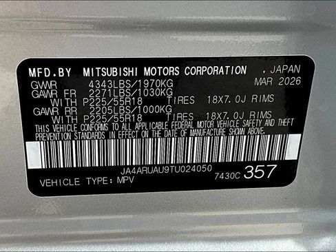 New 2026 Mitsubishi Outlander Sport LE AWD/4WD image 8