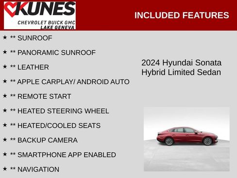 Used 2024 Hyundai Sonata Limited image 2