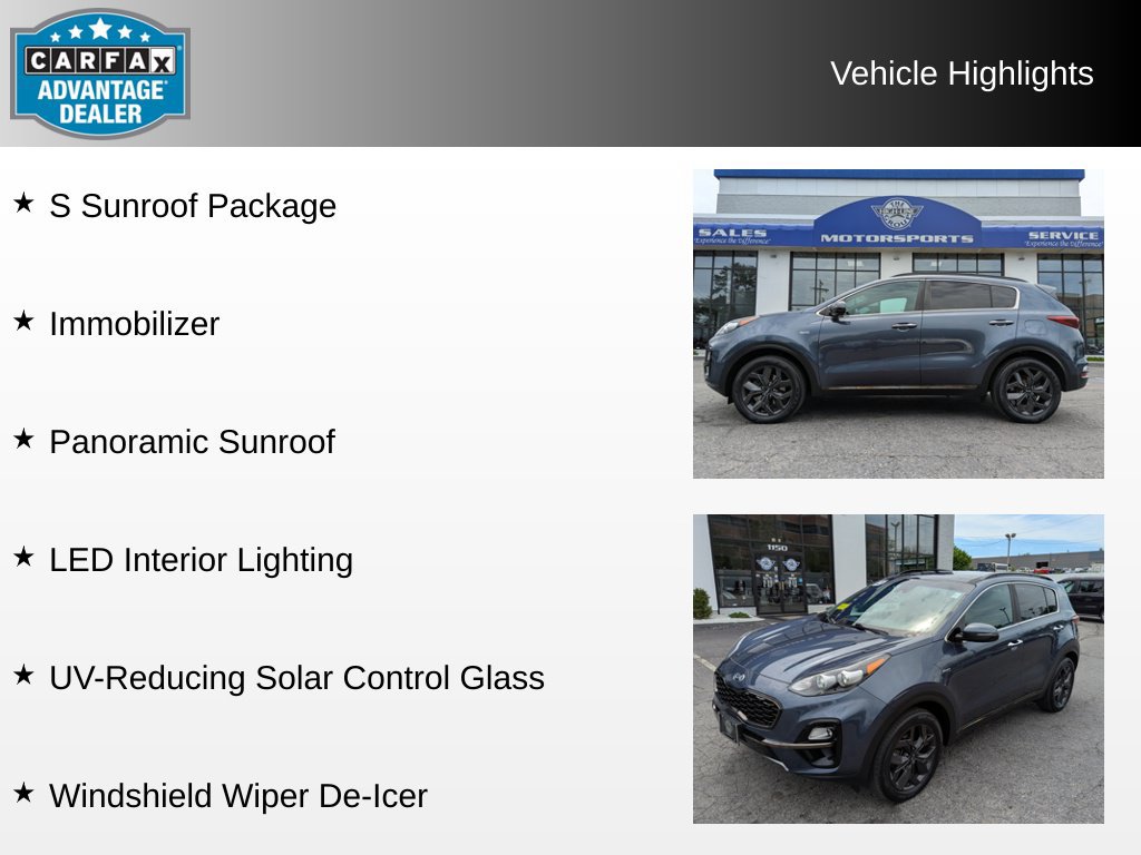 Used 2020 Kia Sportage S w/ S Sunroof Package AWD/4WD image 4