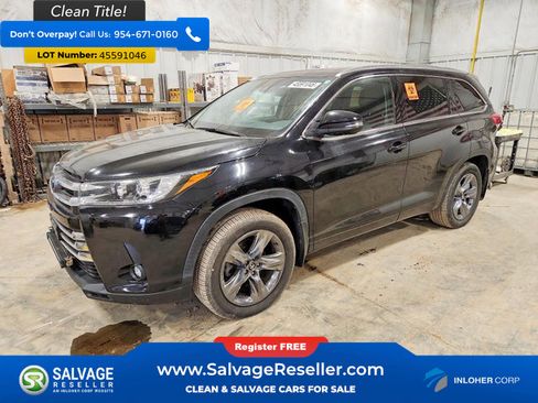 Used 2019 Toyota Highlander Limited Platinum image 1