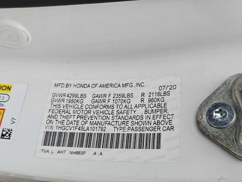 Used 2020 Honda Accord EX image 30