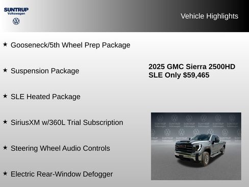Used 2025 GMC Sierra 2500 SLE w/ SLE Value Package; AWD/4WD image 23