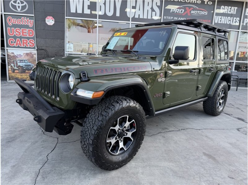 Used 2021 Jeep Wrangler Unlimited Rubicon AWD/4WD image 3