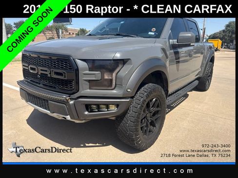 Used 2018 Ford F150 Raptor w/ Equipment Group 802A Luxury AWD/4WD image 1