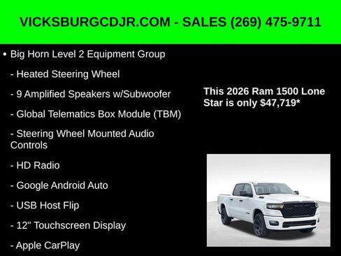 New 2026 RAM 1500 Big Horn image 27