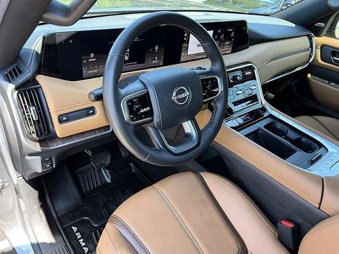 Used 2025 Nissan Armada SL w/ Captain's Chari Seat Package RWD image 14